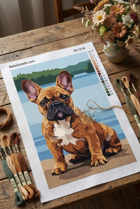 Französischer Bulldog Portrait – 25-1016