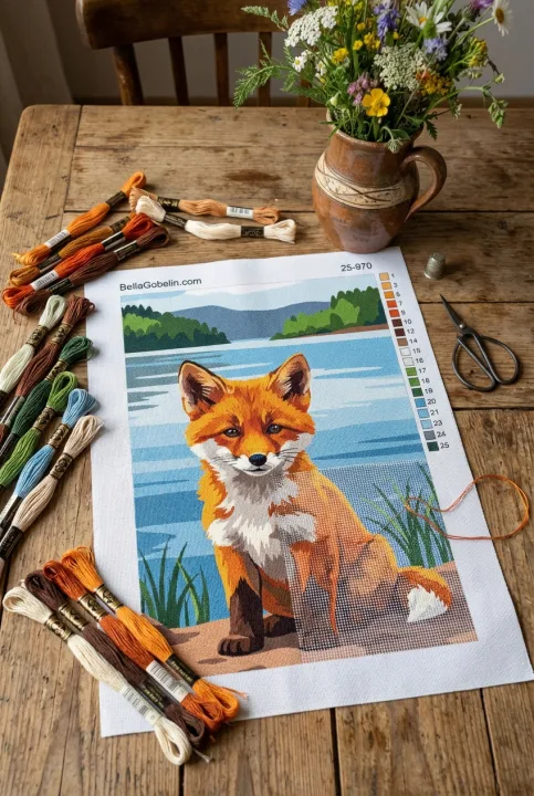 Kleiner Fuchs am See