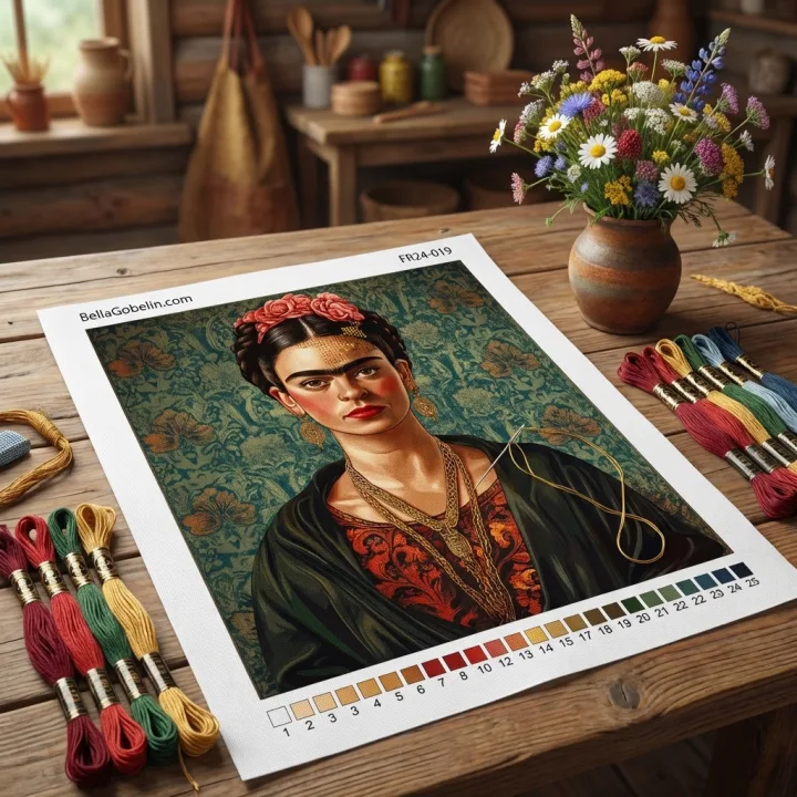 Frida Kahlo Porträt – FR24-019