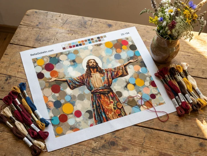 Modernes Bild von Jesus