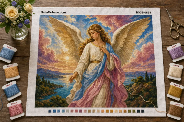 Elegante klassische weibliche Engel