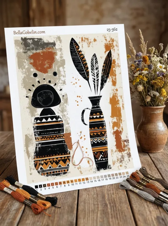 Afrikanischer Stil Bild – 25-362