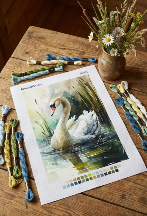 Der einsame Schwan