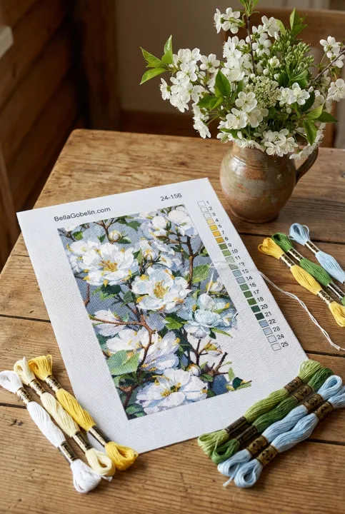 Die Blüten des Jasminstrauchs