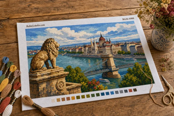 Budapest mit dem Löwen