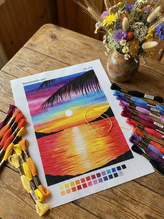 Sonnenuntergang in der Bucht – AR-219