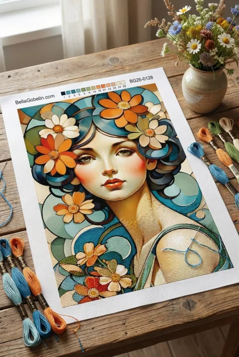 Alphonse Mucha Stil – BG26-0128