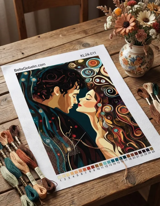 Klimt Stil: Der Kuss - Variationen – KL24-011