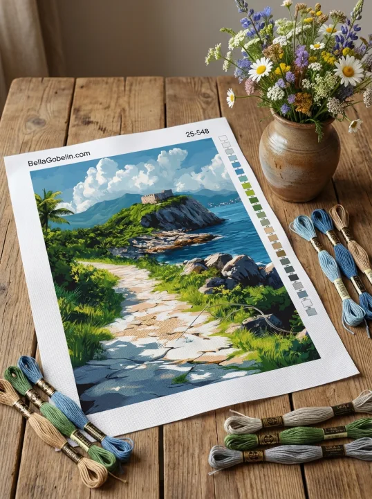 Mittelmeerlandschaft – 25-548
