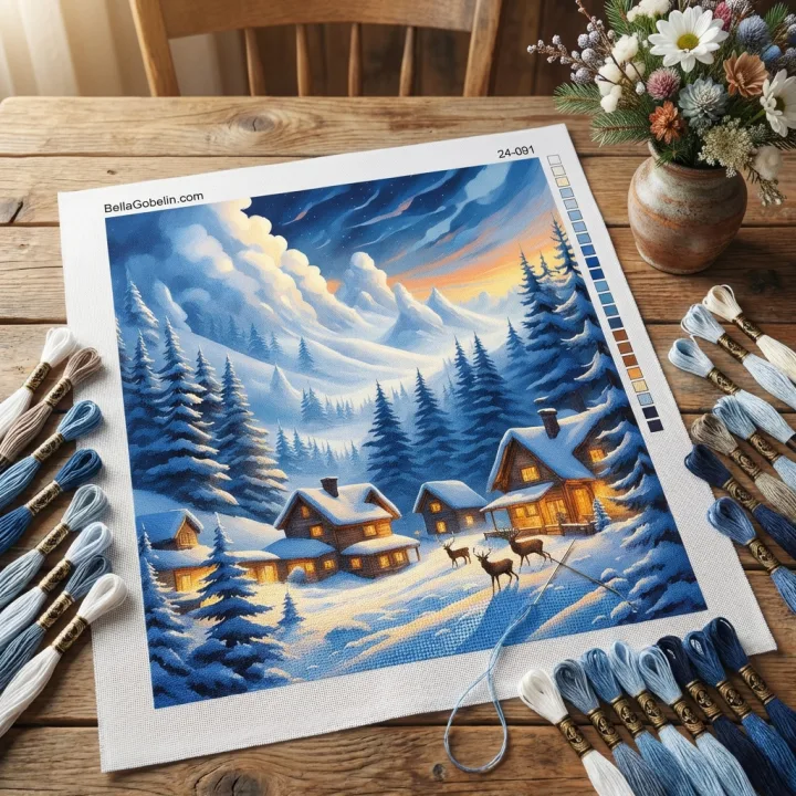Winter im Dorf – 24-091