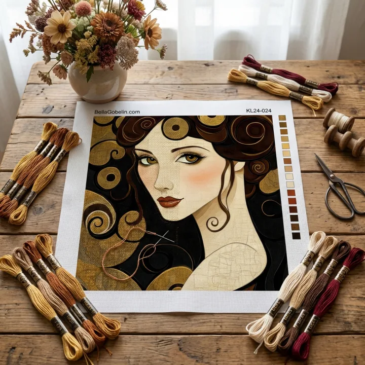 Klimt-Stil: Verführung