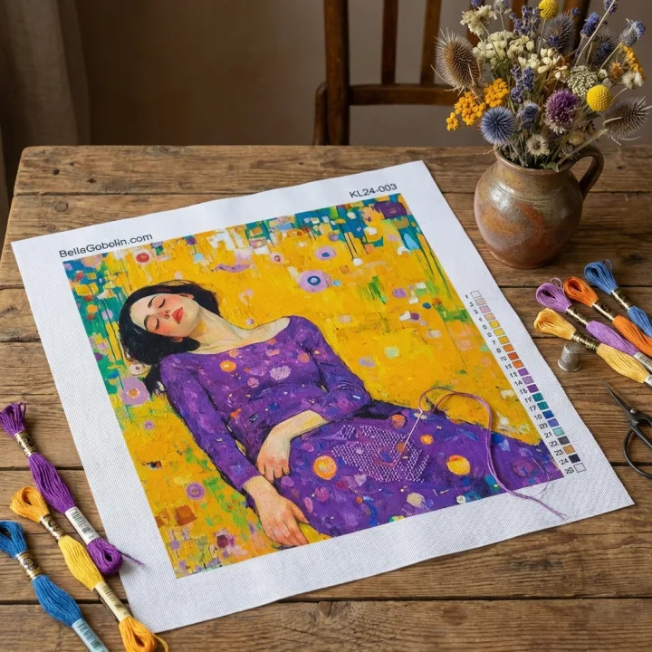 Klimt-Stil: Entspannung – KL24-003