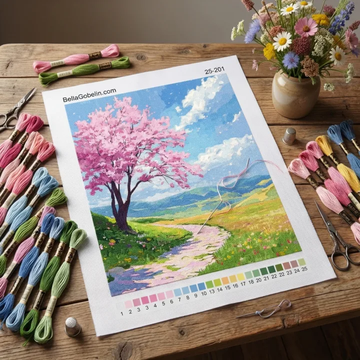 Frühling Landschaft – 25-201