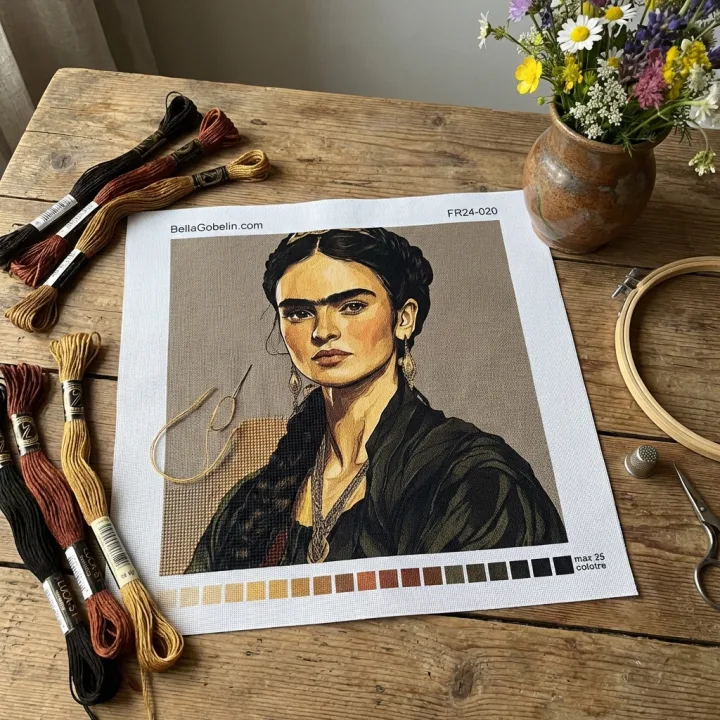 Frida Kahlo Porträt – FR24-020