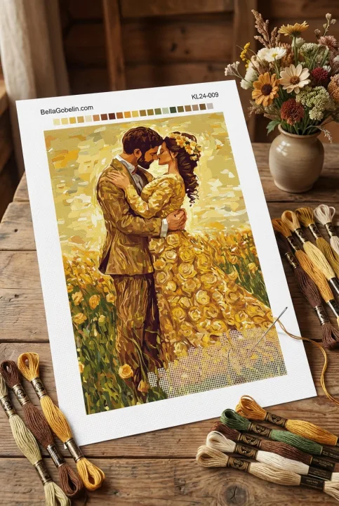 Klimt Stil: Der Kuss - Variationen – KL24-009