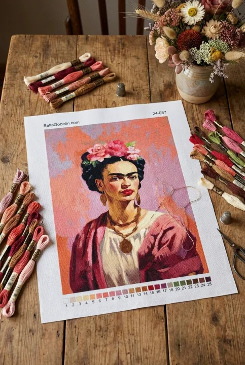 Frida Kahlo modernes Porträt – 24-087