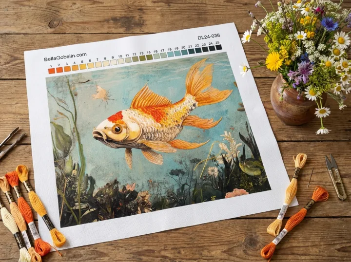 Goldfisch Gemälde