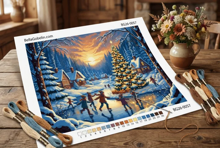 Winterskating an Weihnachten