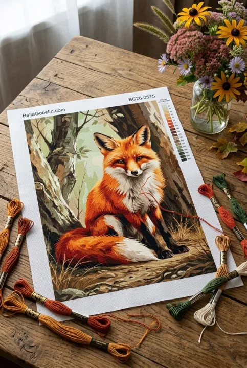Fuchs im Wald (Gobelin)
