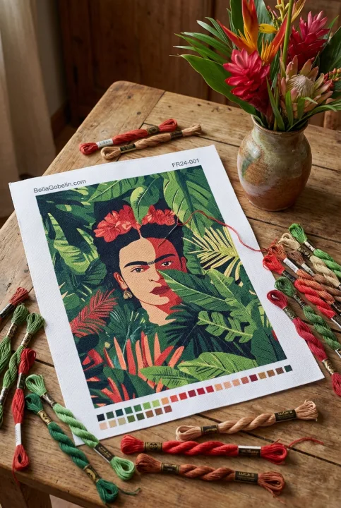 Frida Kahlo Porträt – FR24-001