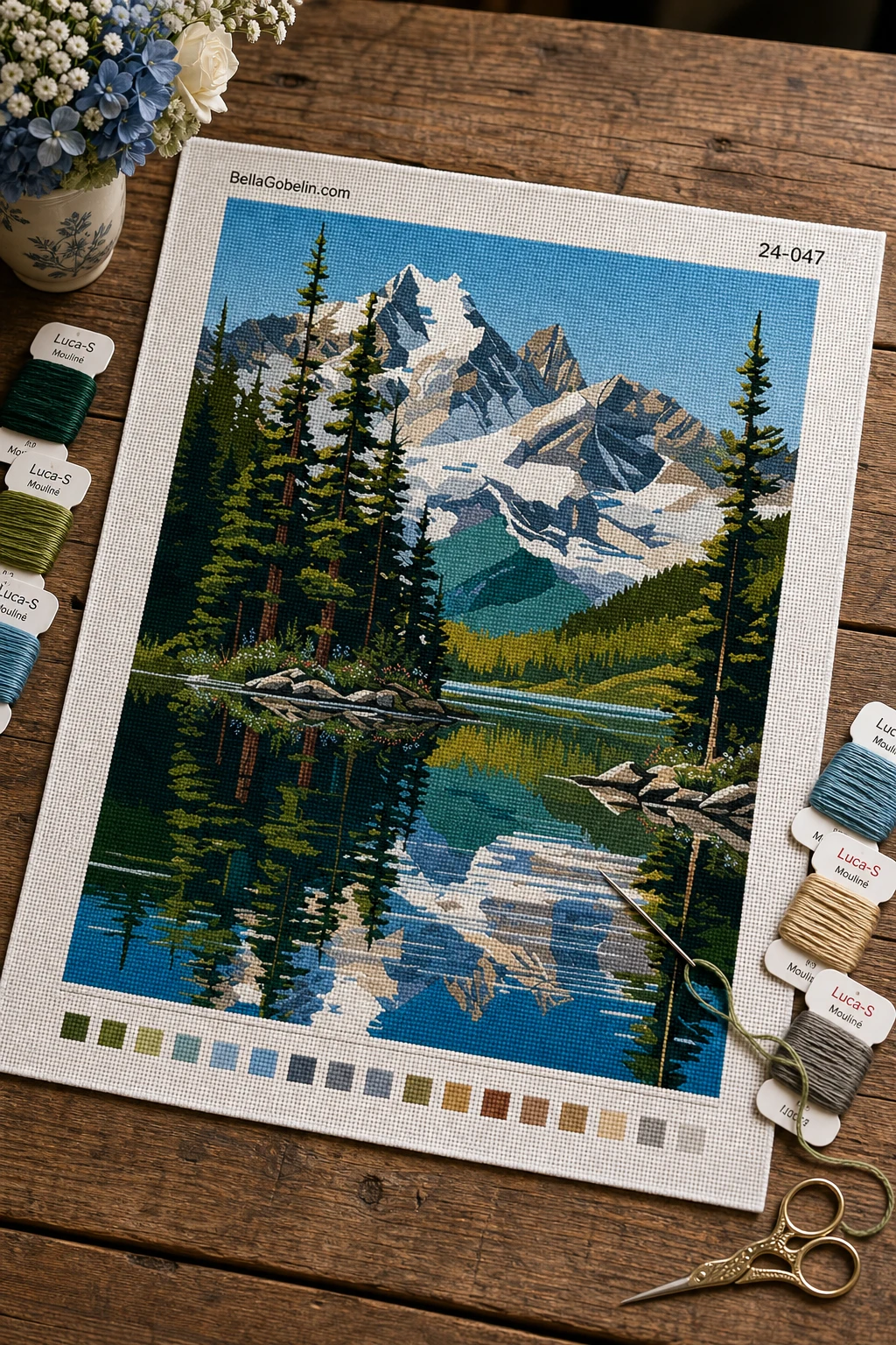 Illustration: Berglandschaft