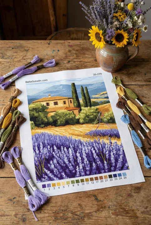 Provence-Landschaft – 25-279
