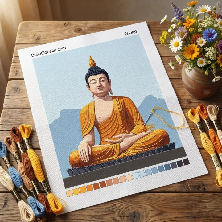 Buddha-Gobelin – 25-887