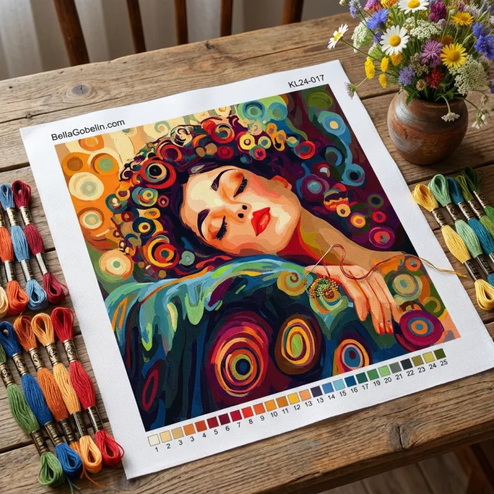 Klimt-Stil: Traum