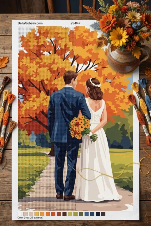 Herbstliche Romantik auf der Promenade
