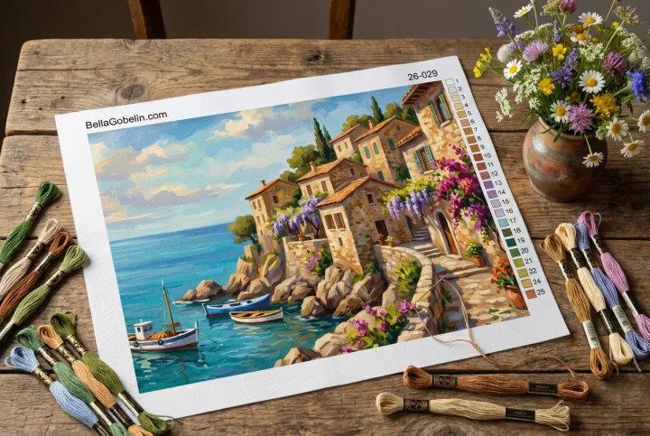Liebliches mediterranes Bild