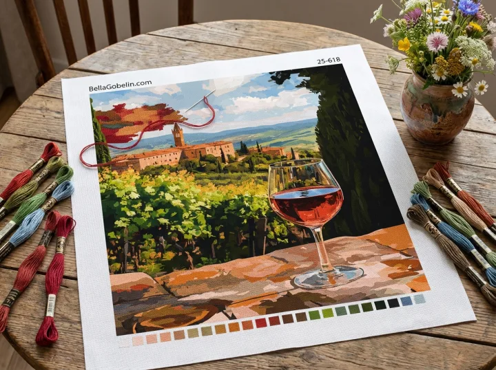 Wunderschönes Toskana, Chianti, Wein