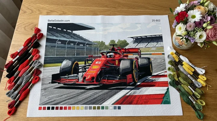 F1 Ferrari-Gobelin