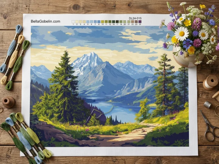 See in den Alpen