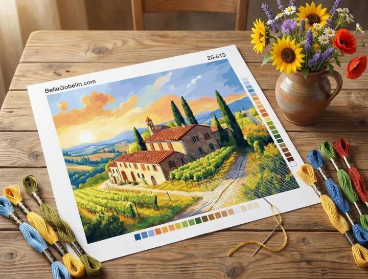 Sonniges Toskana, Chianti, Wein