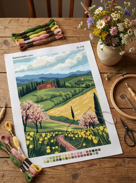 Toskanische Landschaft
