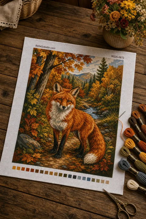 Herbstwaldfuchs