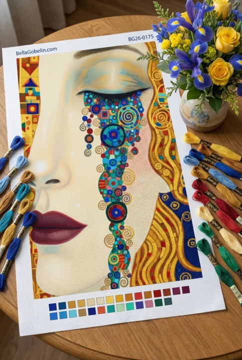 Klimt - Goldene Tränen - Variation 4