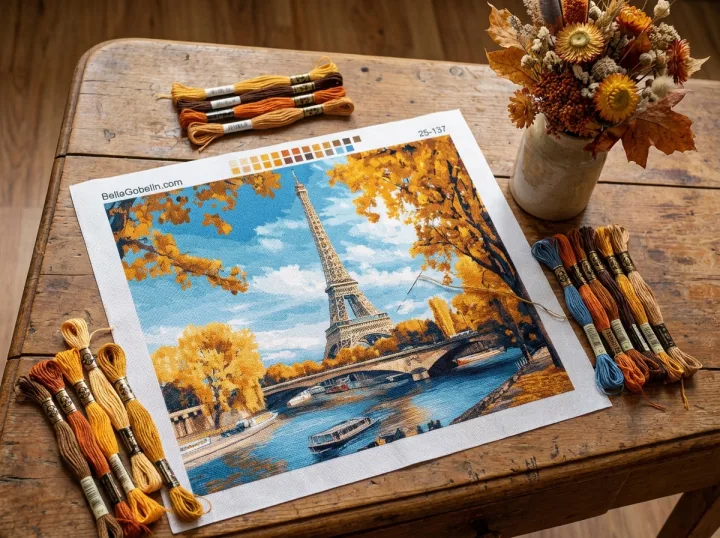 Herbst in Paris, Eiffelturm