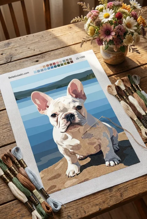 Französischer Bulldog Portrait – 25-1000