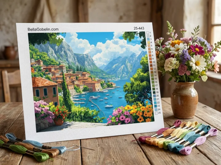 Mediterranes Landschaftsbild – 25-443