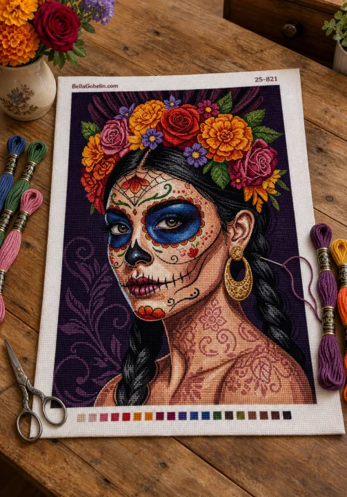 Mexikanische Halloween-Porträtserie – 25-821