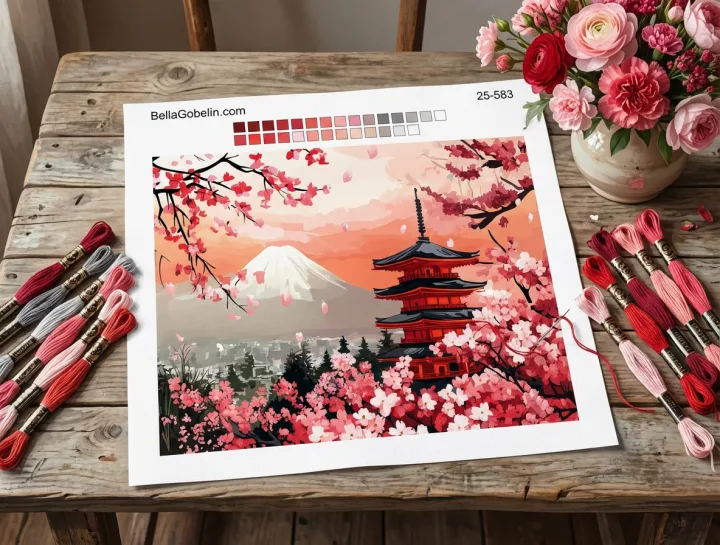 Frühling am Fuji