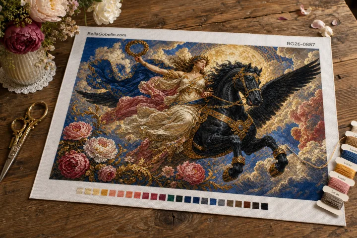 Pegasus im Mondlicht