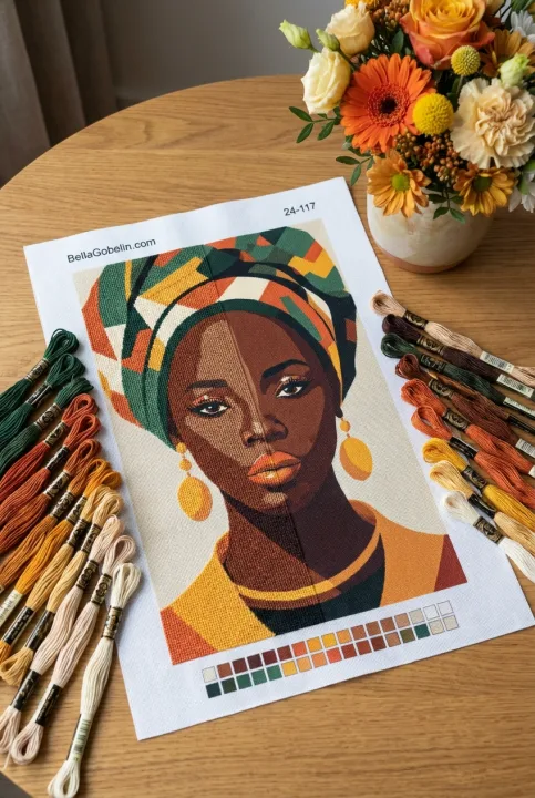 Afrikanische Dame – 24-117