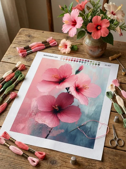 Rosa Blumen
