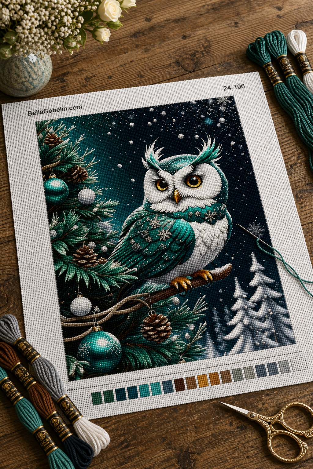Weihnachts-Eule