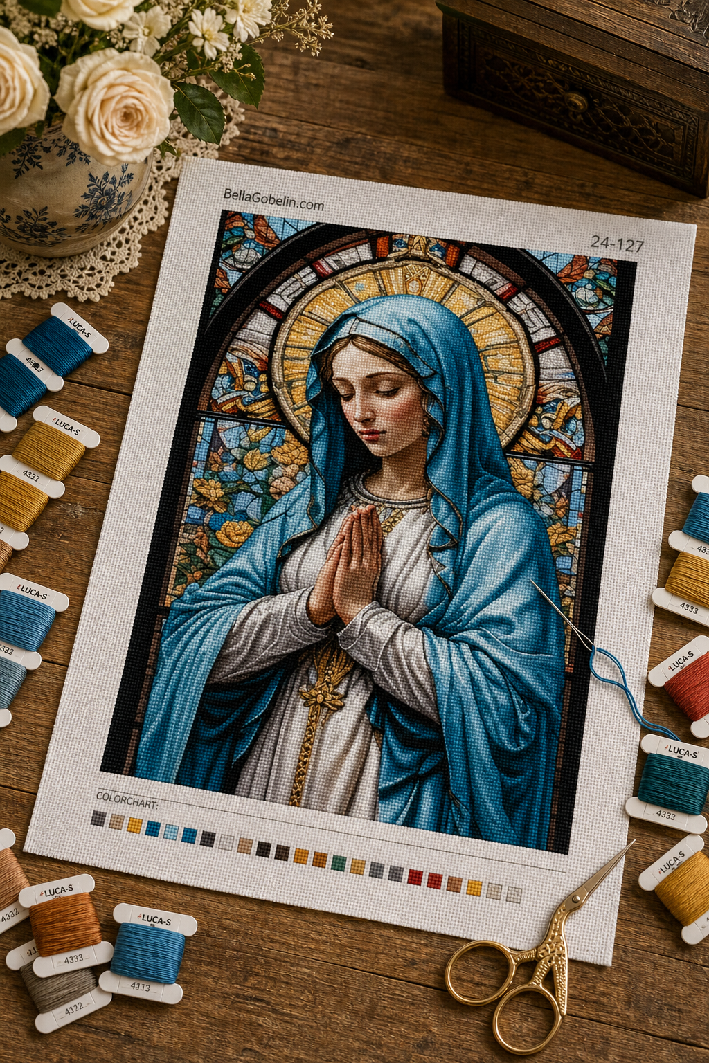 Maria beim Beten