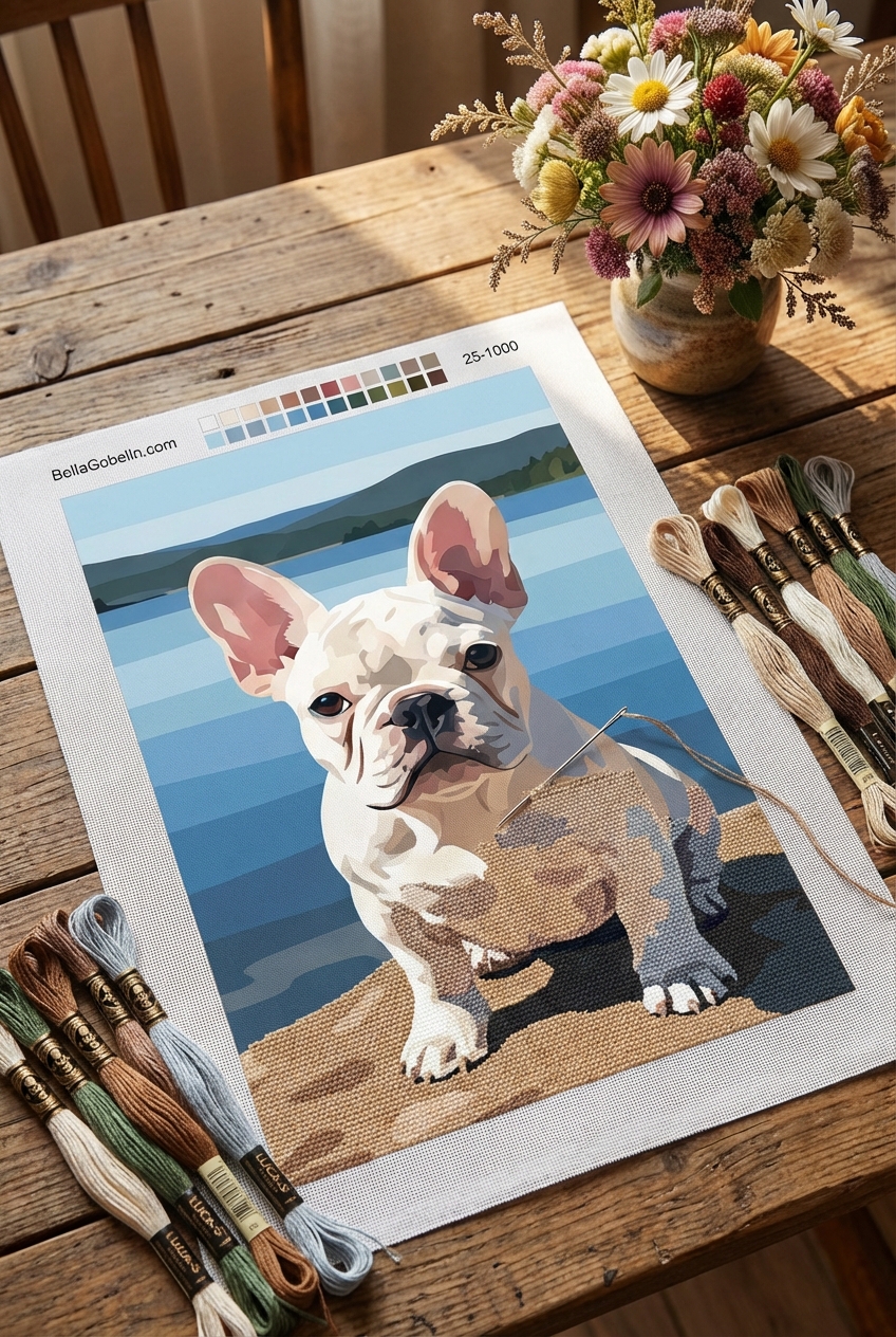 Französischer Bulldog Portrait – 25-1000
