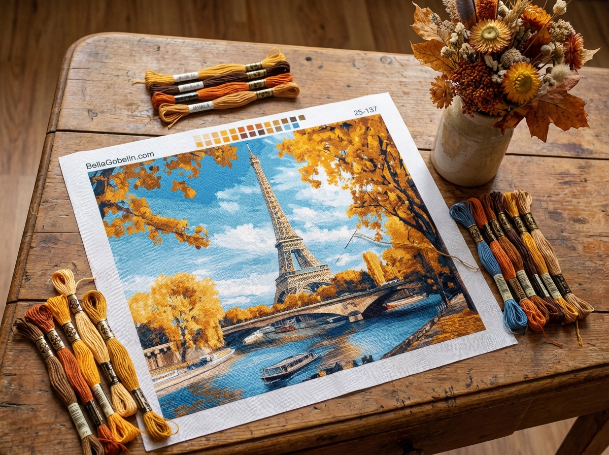 Herbst in Paris, Eiffelturm