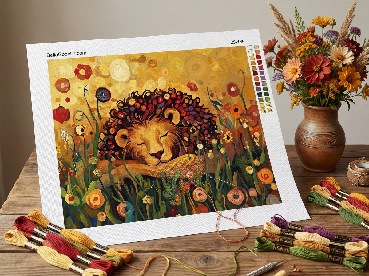 Klimts Löwe